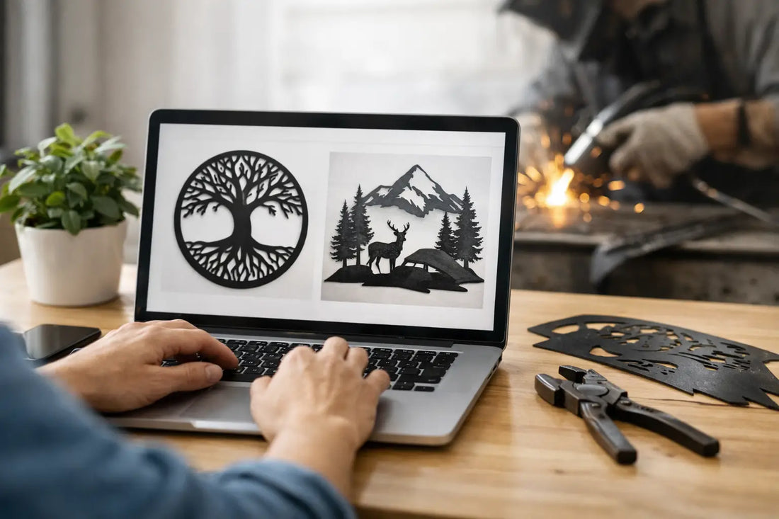 How to Order Custom Metal Art Online