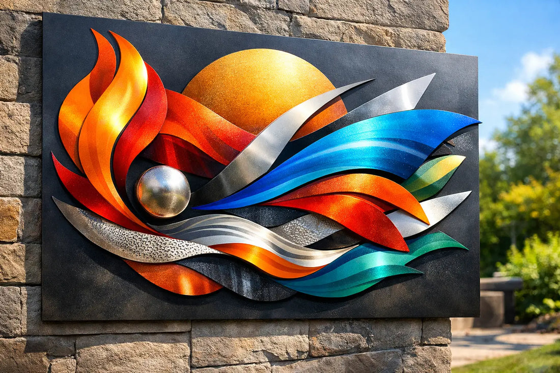 Metal Wall Art for Outdoors That Lasts