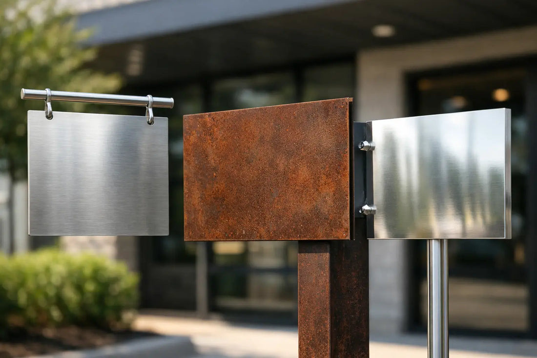 Best Metal for Outdoor Signs: What Works