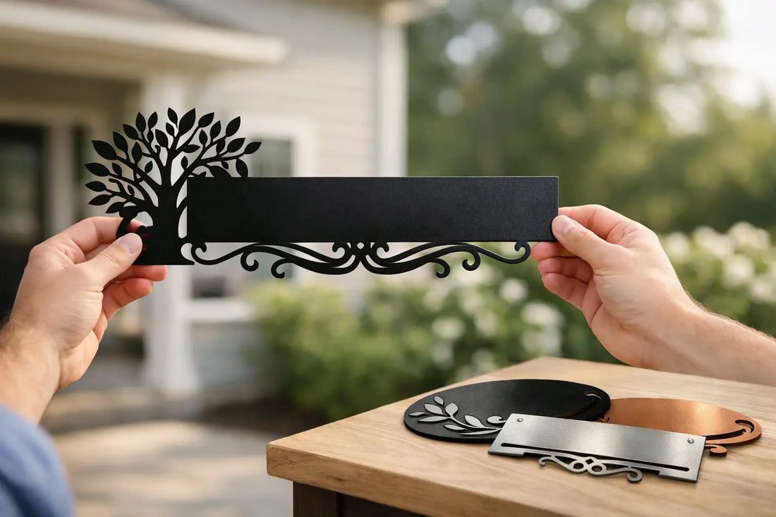 How to Choose a Metal Family Name Sign