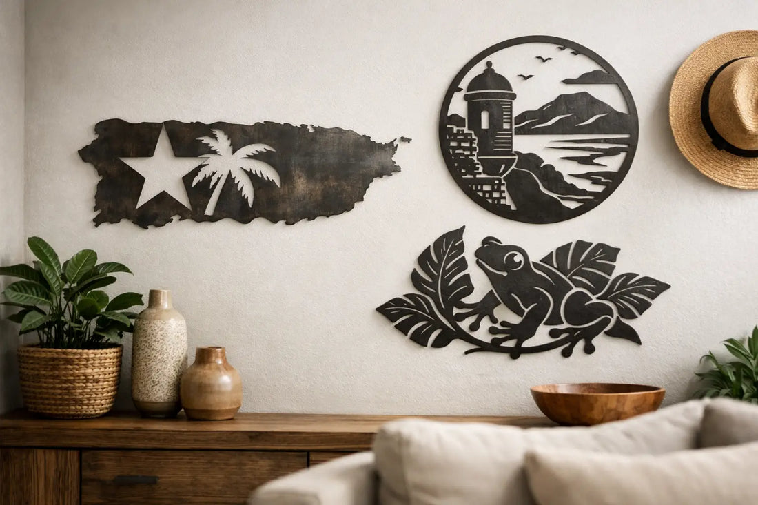 Puerto Rico Metal Wall Art That Feels Personal
