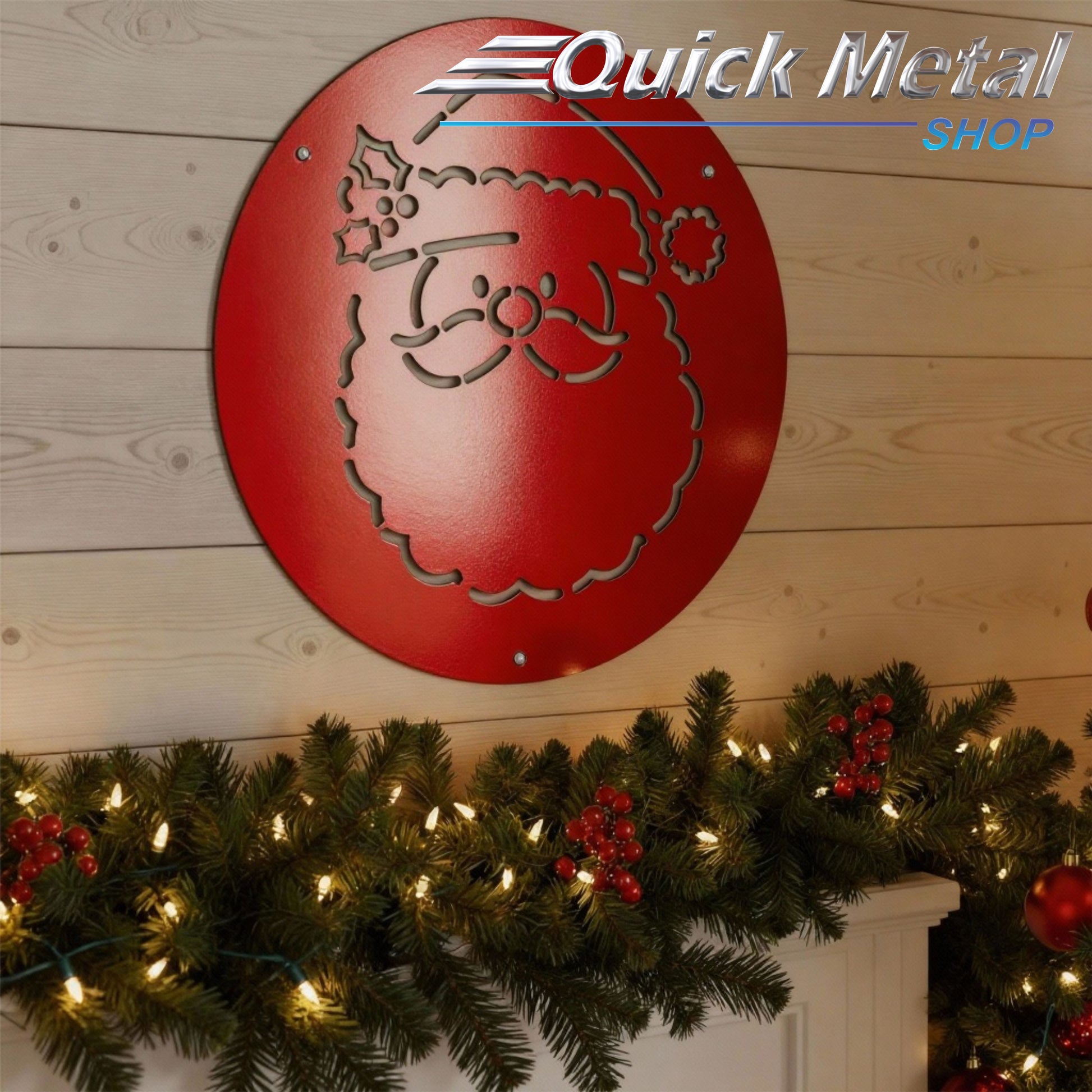 Cr008 - Santa face - Pendant