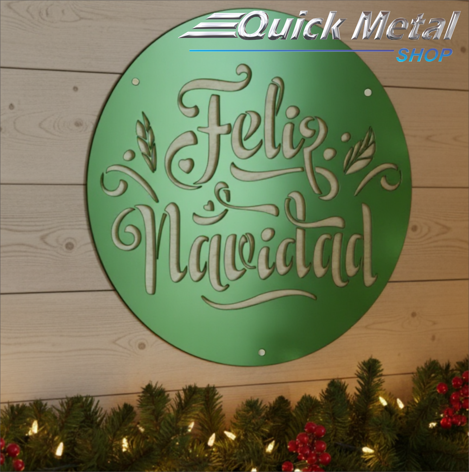 Cr009 - Feliz Navidad Pendant
