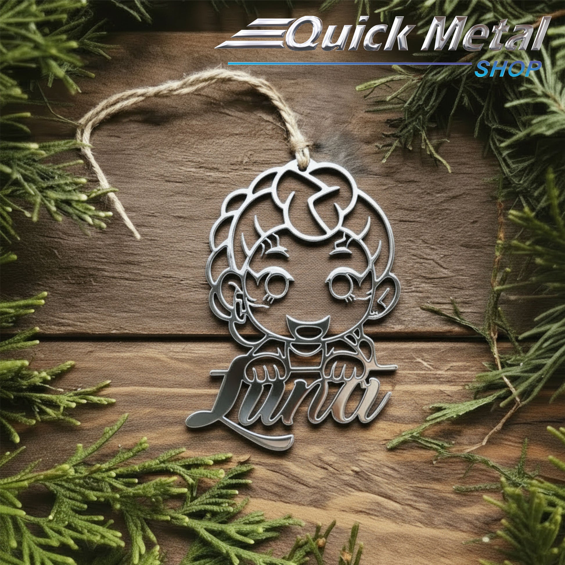 Cr024 - Rumi Pendant- Custom name (Set of 12)