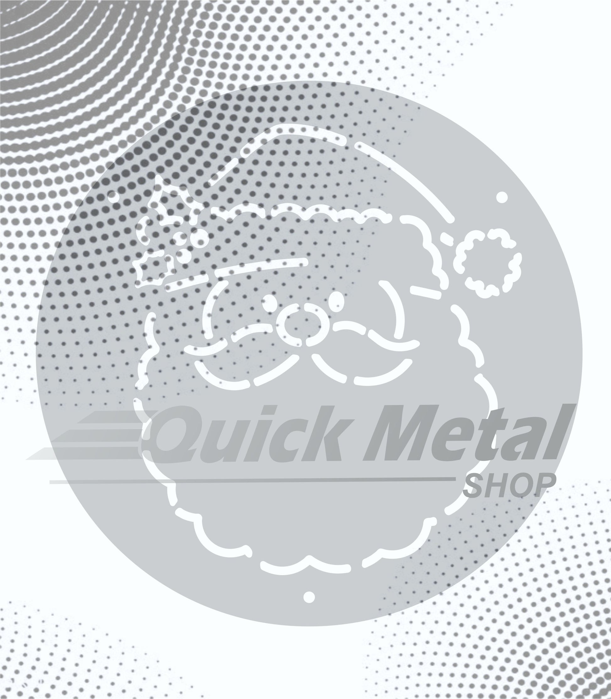 Santa Face Pendant-Digital File