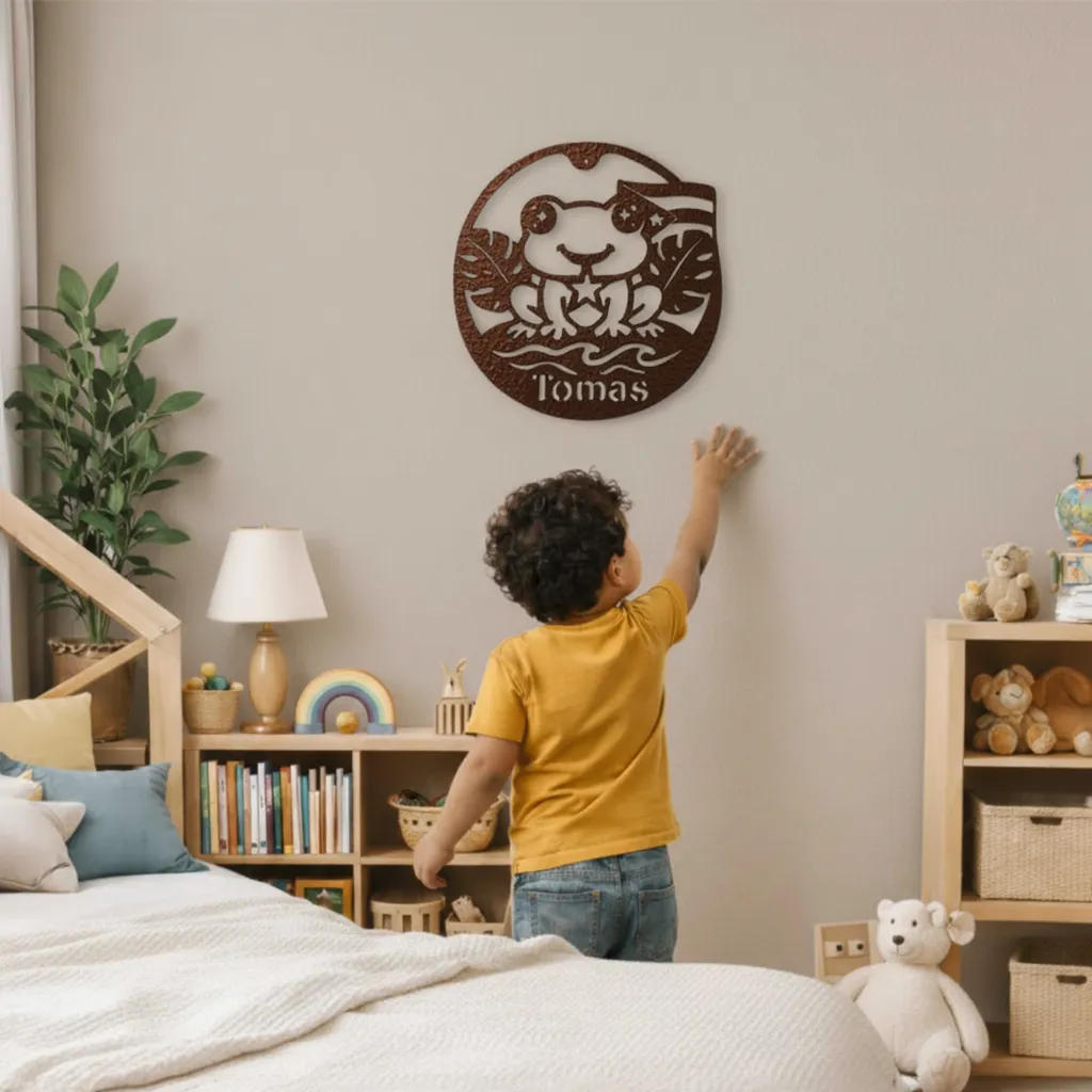 LW001 - Coqui Bebé - Colgante de Pared para Guardería