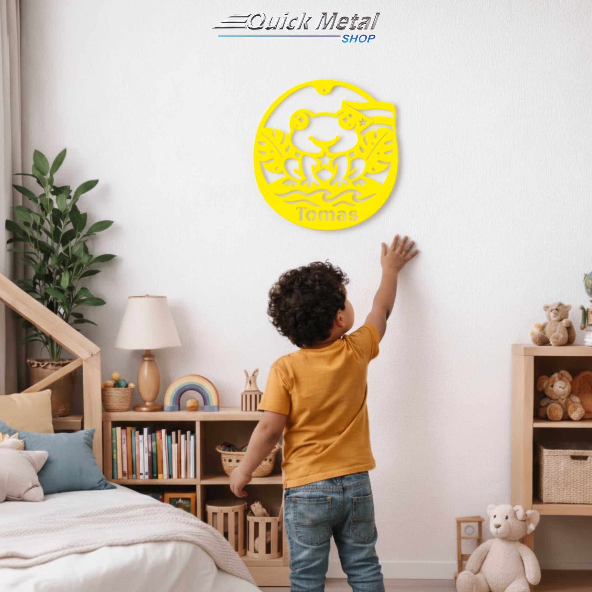 LW001 - Coqui Bebé - Colgante de Pared para Guardería