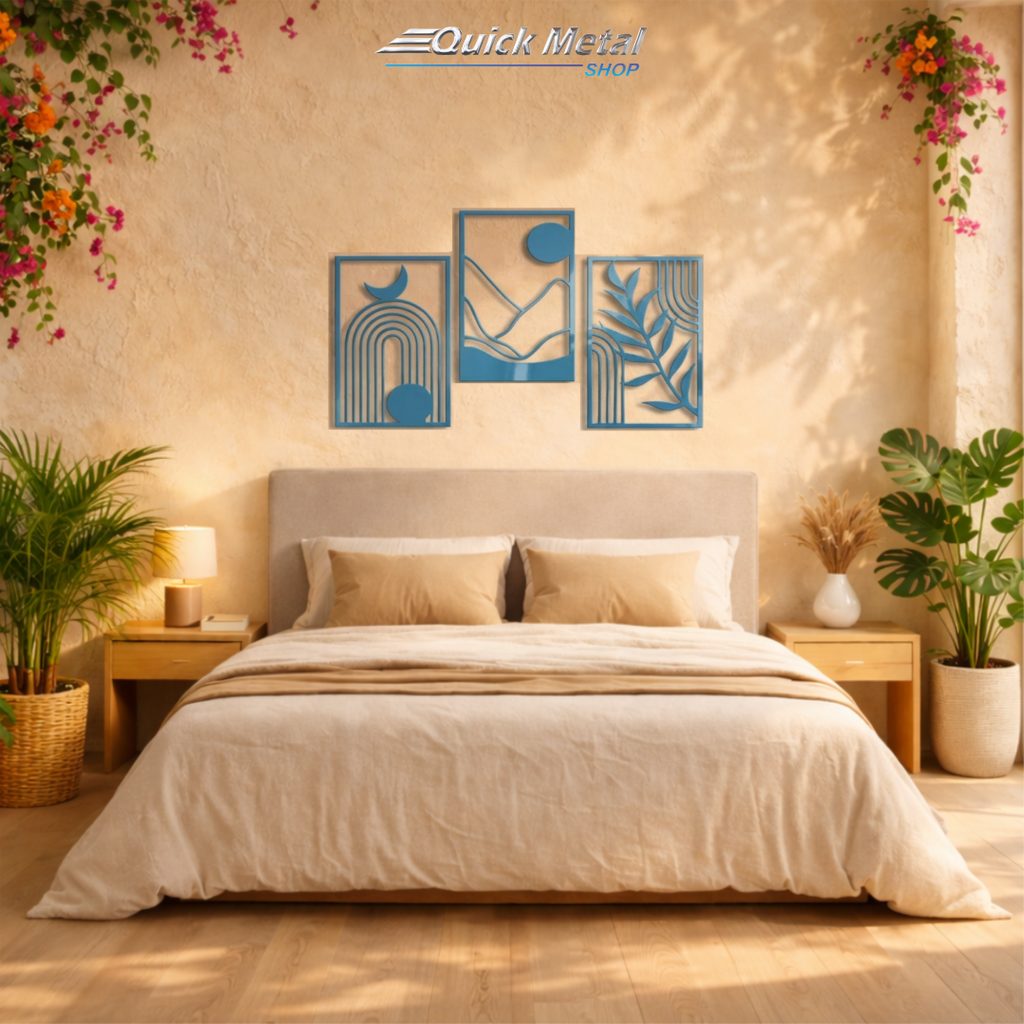 MP002 - Tríptico chic bohemio - Arte de pared