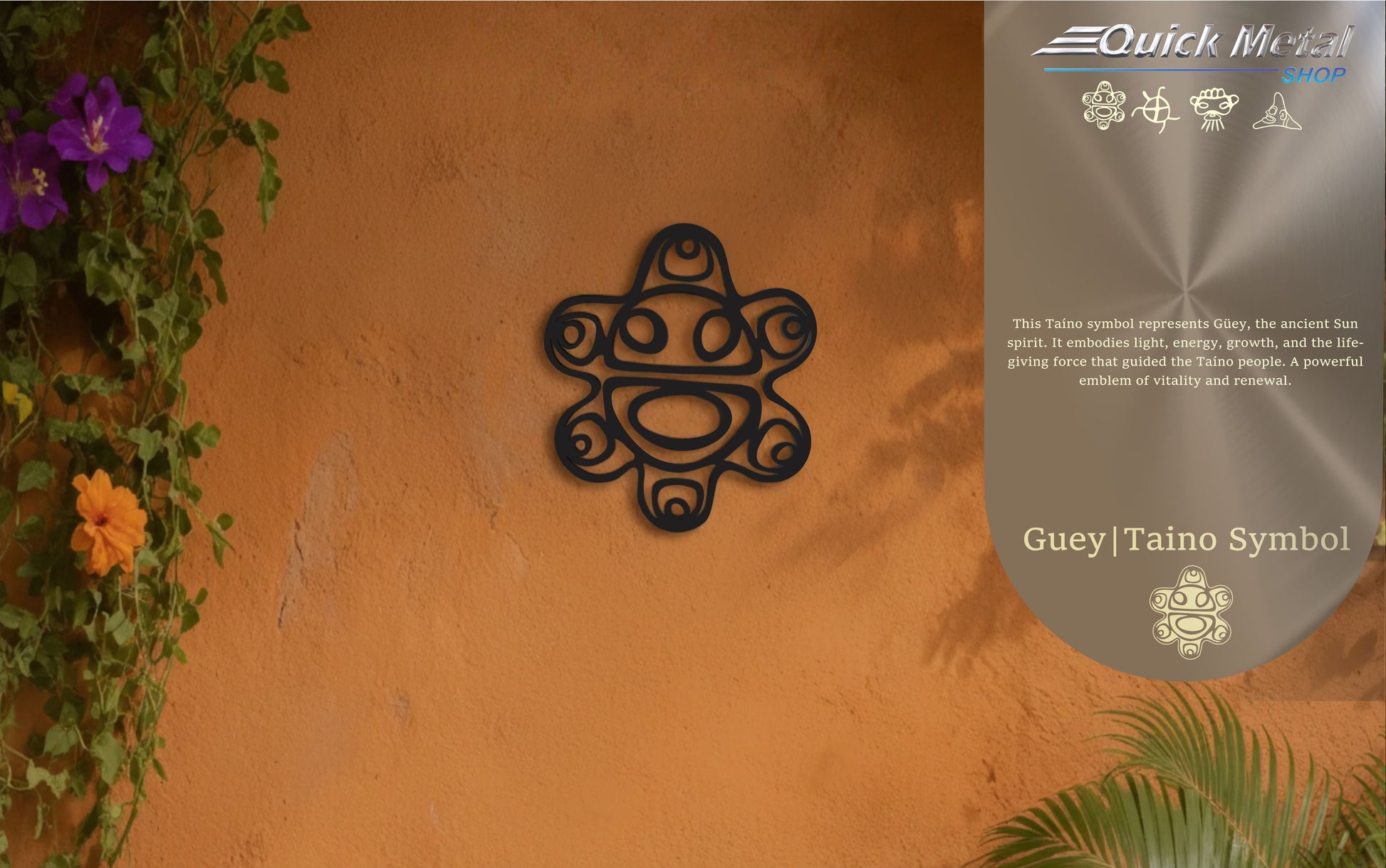 Pr002- Guey(sun)-Taino Symbol