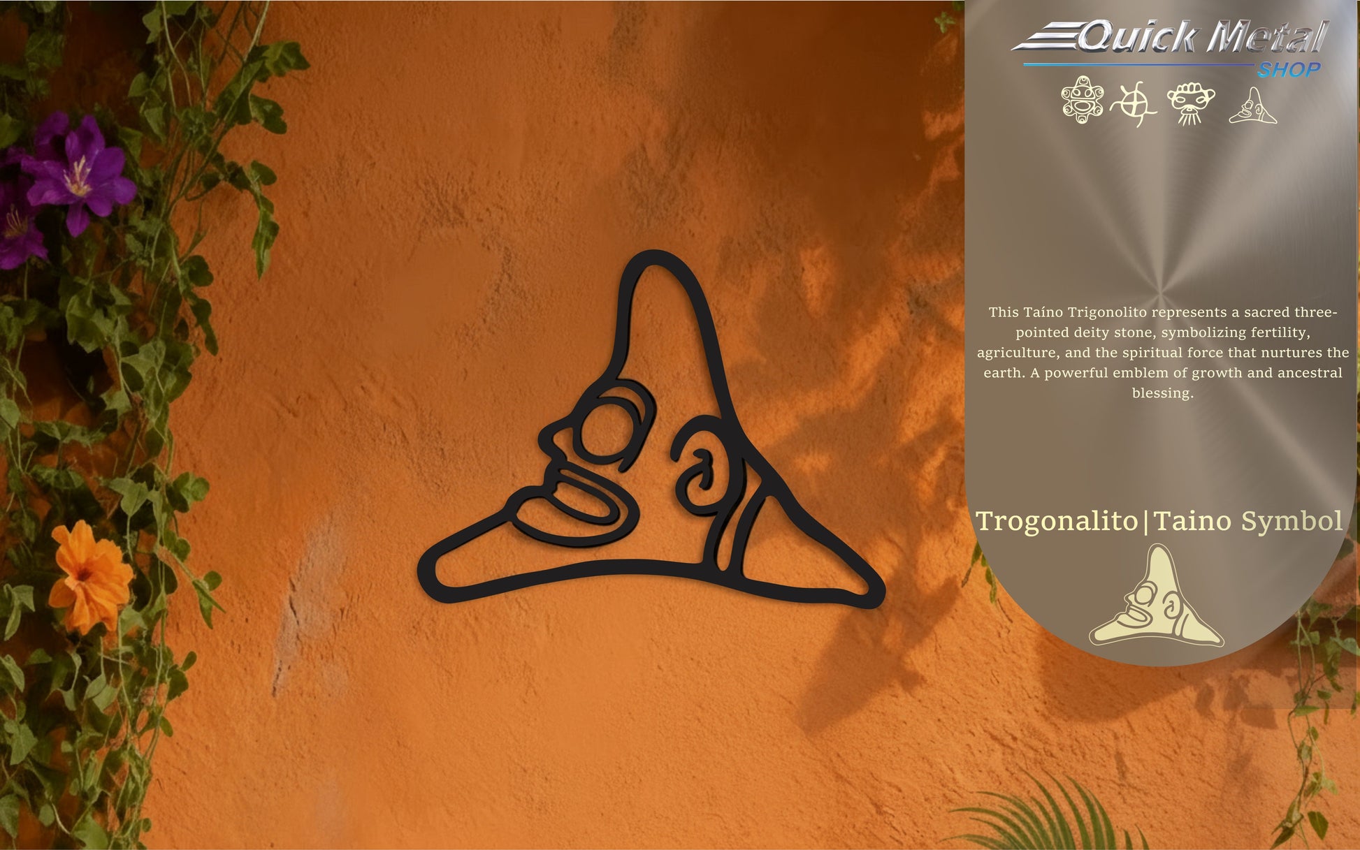 Pr003- Trigonolito-Taino Symbol