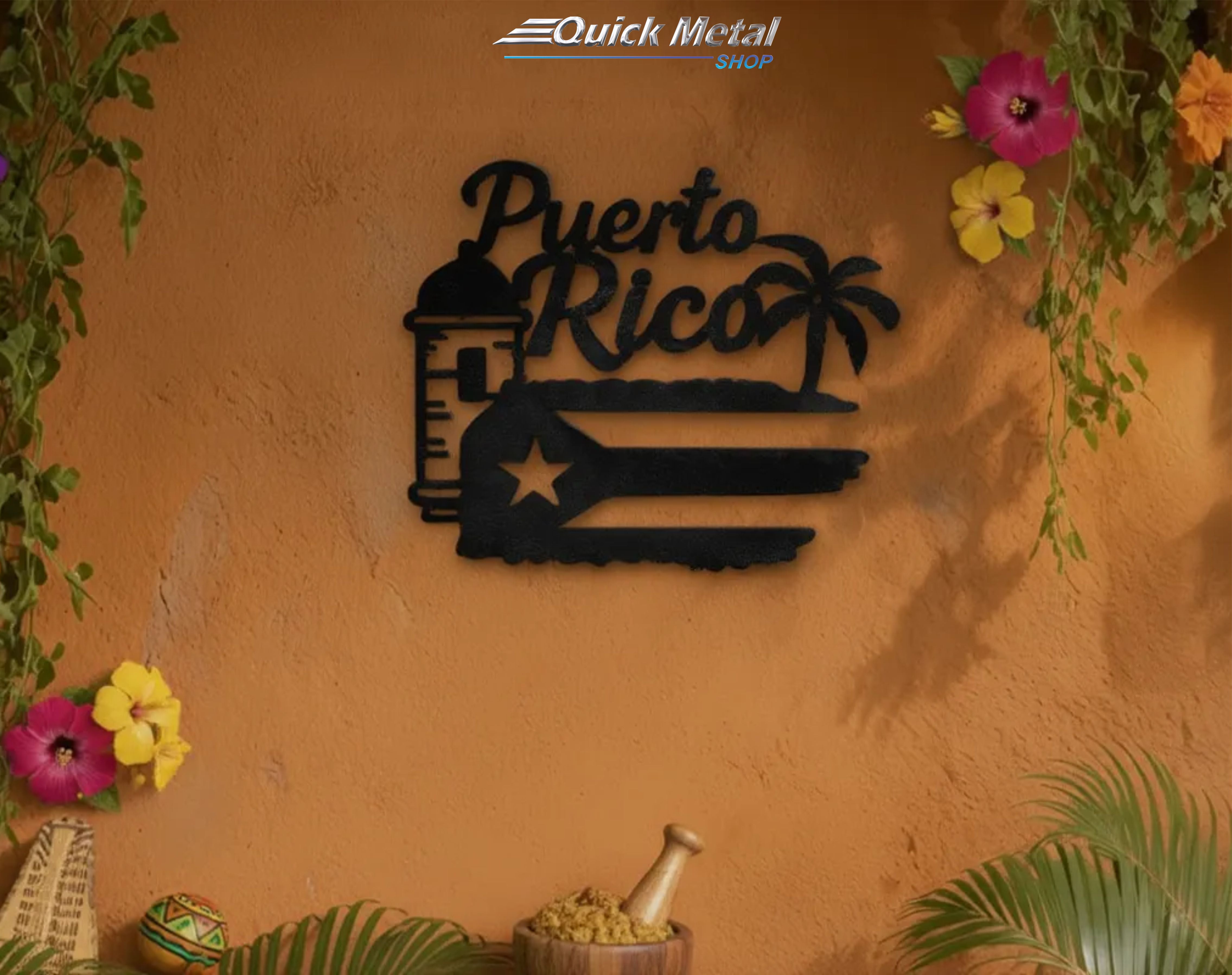 Pr010- Puerto Rico – Quick Metal Shop