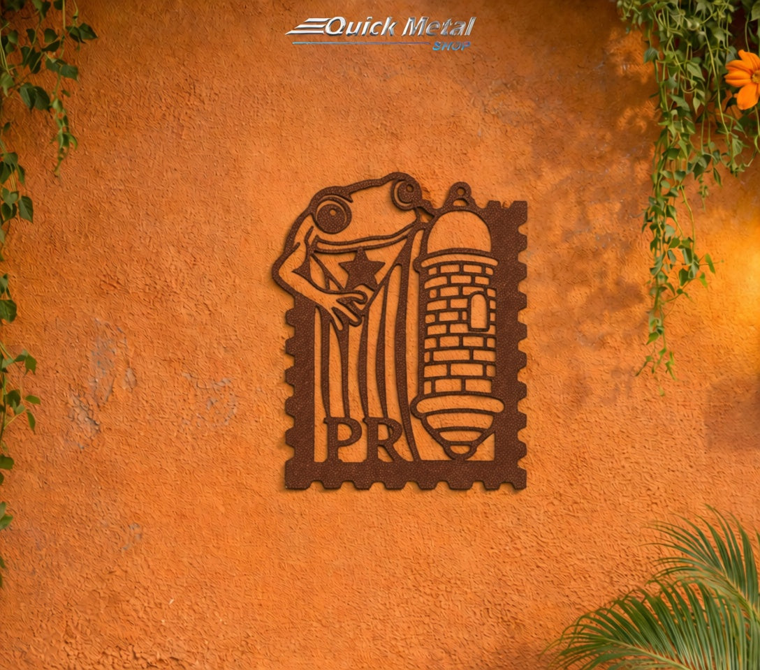 Pr011- Postal Boricua